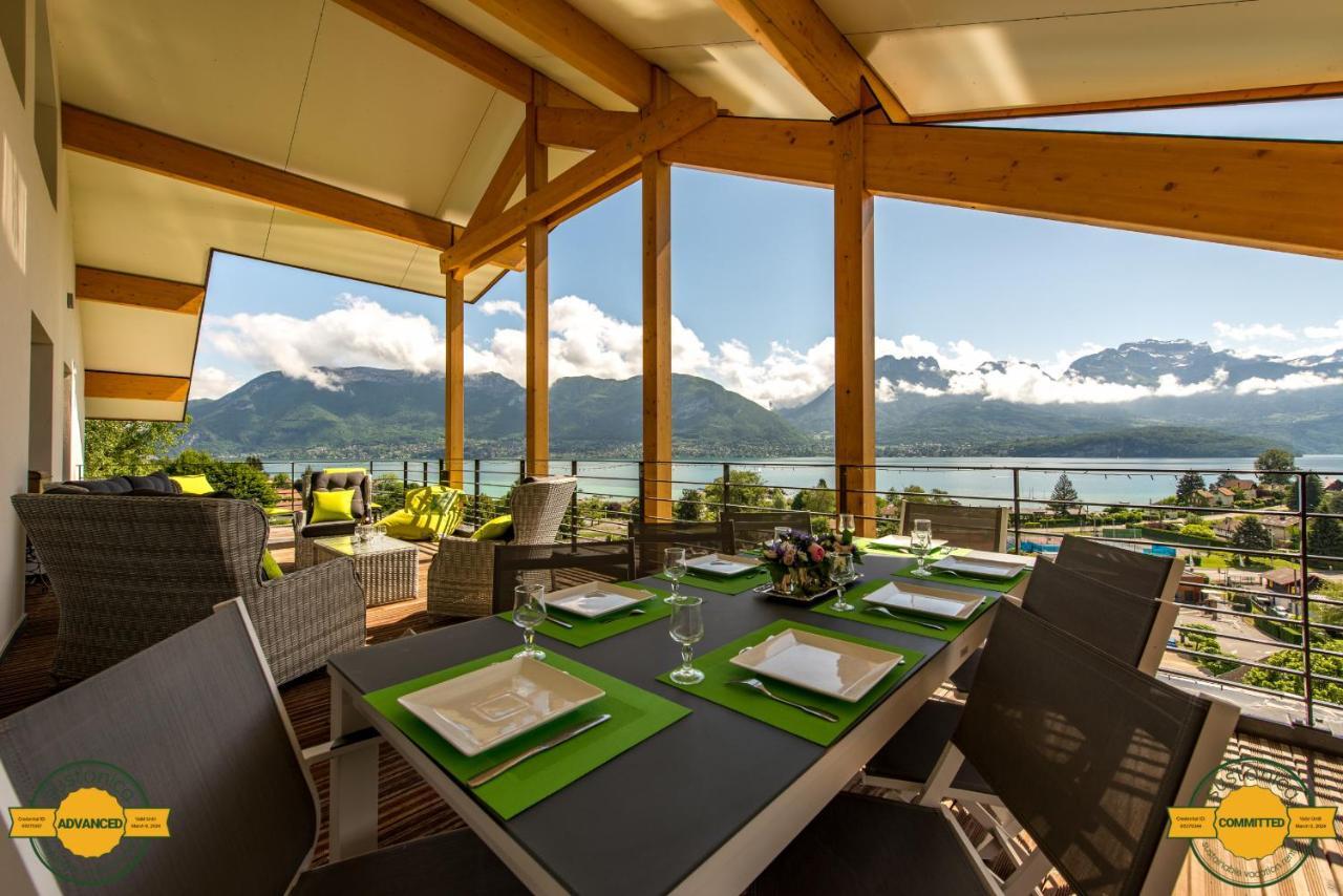 Le Panoramic - Loft & Mainfloor Outstanding Lake View - Lla Selections By Location Lac Annecy Sévrier Exterior foto